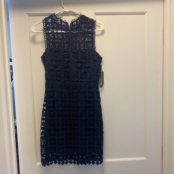 Lulus navy dress - Picture 1 of 2